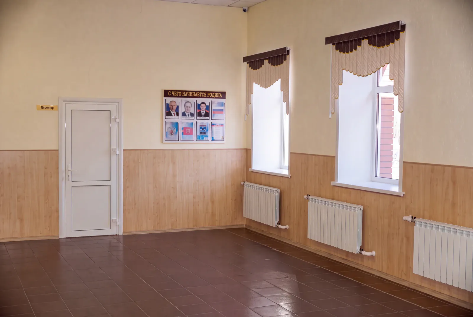 Фойе ДК после ремонта, 2019